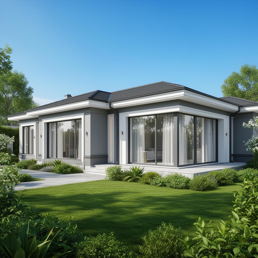 Nowoczesny dom parterowy Nowa Folwarczna